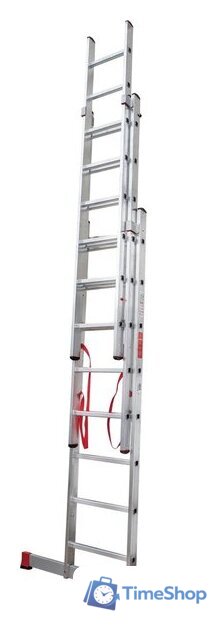 Лестница-стремянка Новая высота NV 323 трёхсекционная профессиональная 3x8 ступеней - Изображение №6 — Интернет-магазин Time-Shop