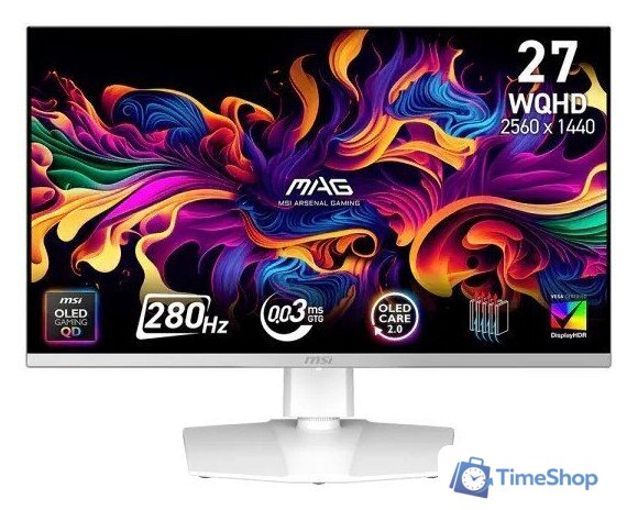 Игровой монитор MSI MAG 272QPW QD-OLED X28 - Изображение №1 — Интернет-магазин Time-Shop