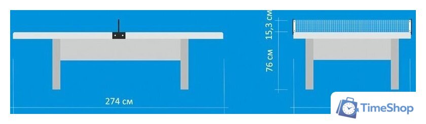 Теннисный стол Start Line City Park Outdoor - Изображение №4 — Интернет-магазин Time-Shop