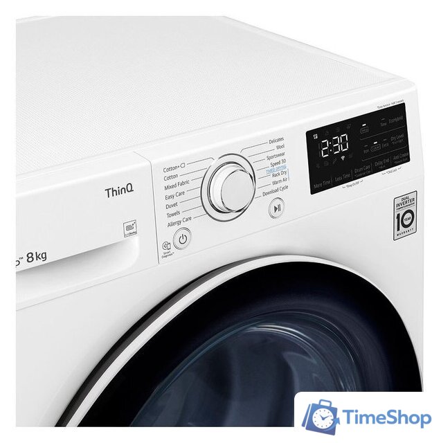 Сушильная машина LG RH80V3AV6N - Изображение №7 — Интернет-магазин Time-Shop