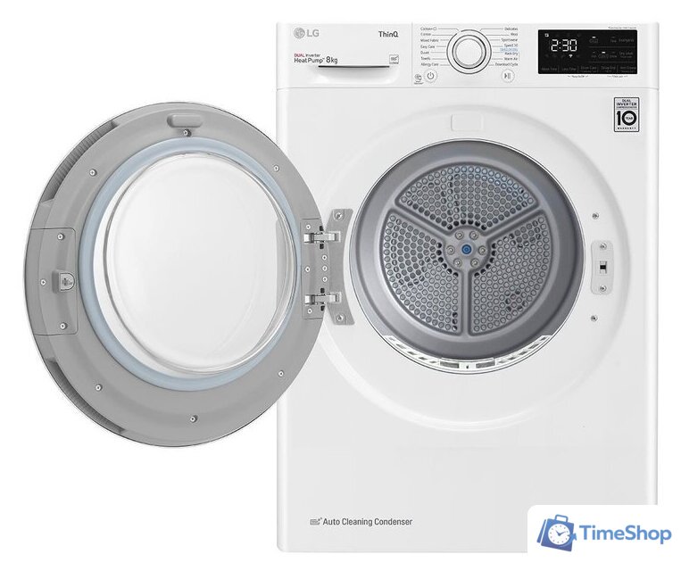 Сушильная машина LG RH80V3AV6N - Изображение №2 — Интернет-магазин Time-Shop