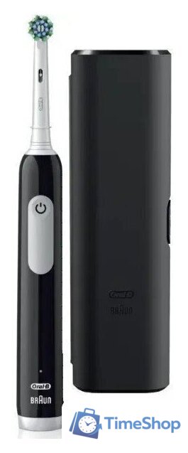 Электрическая зубная щетка Oral-B Pro Series 1 Travel Edition (черный) - Изображение №2 — Интернет-магазин Time-Shop