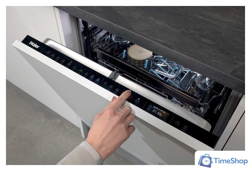 Встраиваемая посудомоечная машина Haier 63A4M4B - Изображение №12 — Интернет-магазин Time-Shop