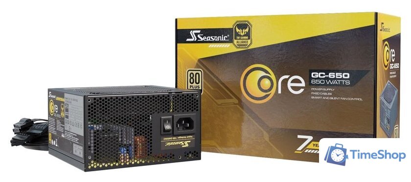 Блок питания Seasonic Core GC-650 SSR-650LC - Изображение №8 — Интернет-магазин Time-Shop