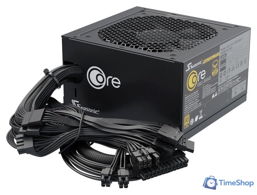 Блок питания Seasonic Core GC-650 SSR-650LC - Изображение №3 — Интернет-магазин Time-Shop