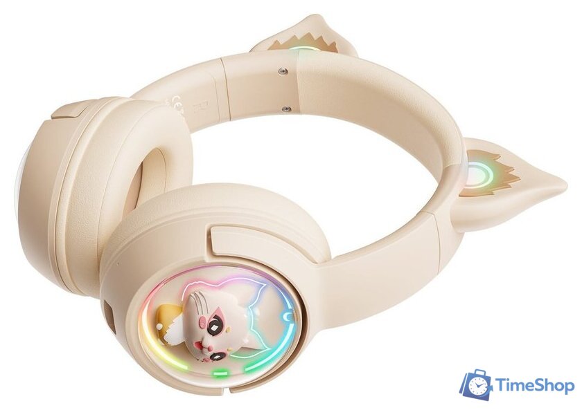 Наушники Onikuma B5 (бежевый) - Изображение №5 — Интернет-магазин Time-Shop