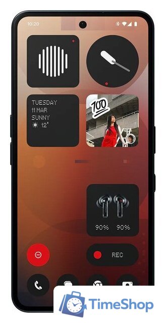 Телефон Nothing Phone (3a) 12GB/256GB (черный) - Изображение №2 — Интернет-магазин Time-Shop