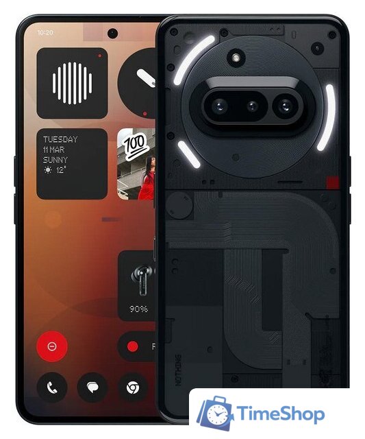 Телефон Nothing Phone (3a) 12GB/256GB (черный) - Изображение №1 — Интернет-магазин Time-Shop
