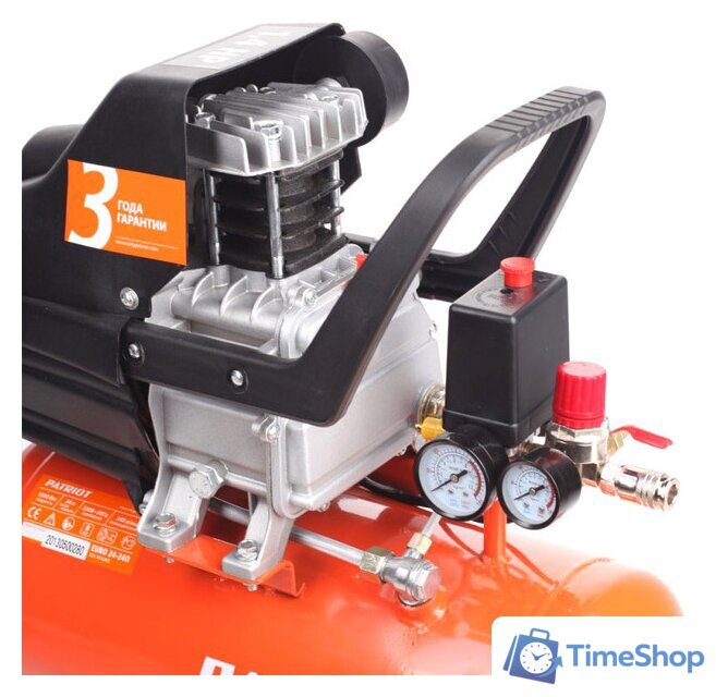 Компрессор Patriot Euro 24-240 - Изображение №5 — Интернет-магазин Time-Shop