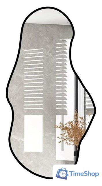 Зеркало EMZE 63x110 UV.NF.63.110.CHE (черный УФ-окантовкой) - Изображение №1 — Интернет-магазин Time-Shop