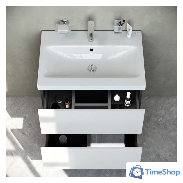  AM.PM Тумба с умывальником Gem M90FHX06022WG + M90WCC0602WG - Изображение №5 — Интернет-магазин Time-Shop