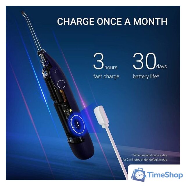 Ирригатор  Oclean W1 (фиолетовый) - Изображение №9 — Интернет-магазин Time-Shop