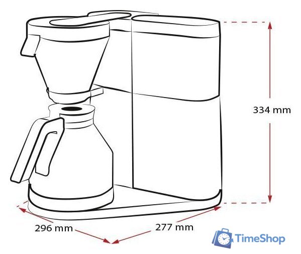 Капельная кофеварка Melitta AromaElegance 1012-01 - Изображение №2 — Интернет-магазин Time-Shop