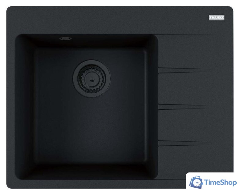 Кухонная мойка Franke Centro CNG 611-62 TL 114.0693.567 (матовый черный) - Изображение №1 — Интернет-магазин Time-Shop