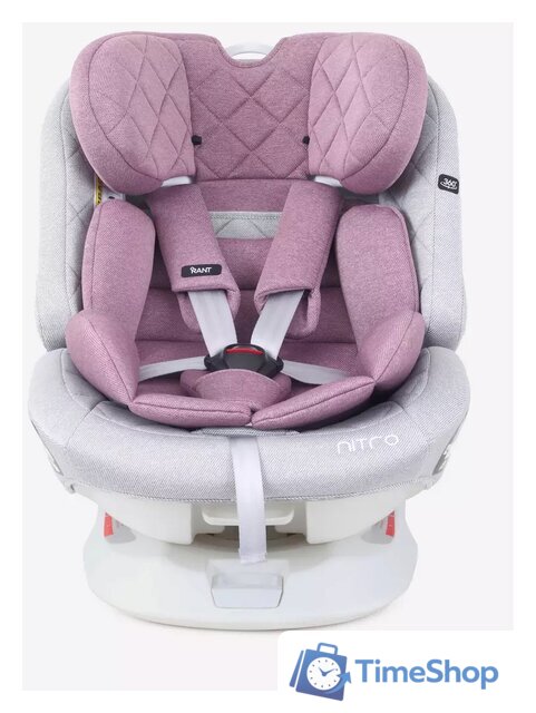Детское автокресло Rant Nitro Isofix UB619 (серый/розовый) - Изображение №19 — Интернет-магазин Time-Shop