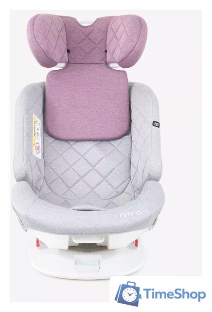 Детское автокресло Rant Nitro Isofix UB619 (серый/розовый) - Изображение №12 — Интернет-магазин Time-Shop