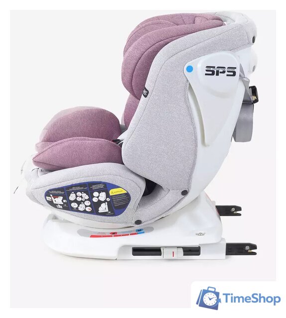 Детское автокресло Rant Nitro Isofix UB619 (серый/розовый) - Изображение №13 — Интернет-магазин Time-Shop