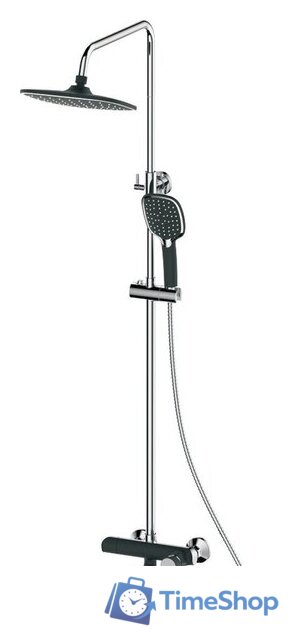 Душевая система  Haiba HB24805-7 (черный) - Изображение №1 — Интернет-магазин Time-Shop