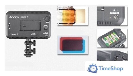 Лампа Godox LED170 II накамерный - Изображение №2 — Интернет-магазин Time-Shop