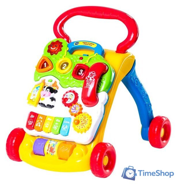 Каталка VTech Первые шаги 80-077026 - Изображение №1 — Интернет-магазин Time-Shop