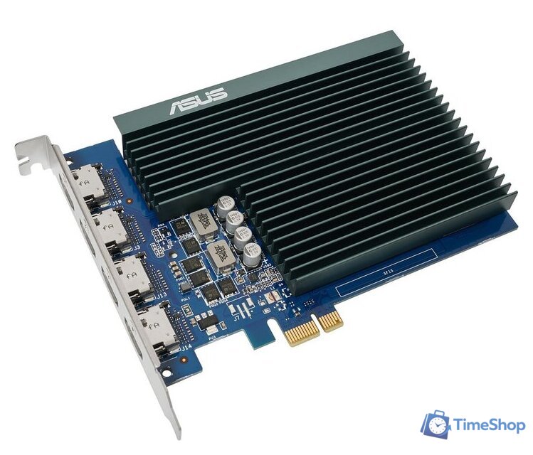 Видеокарта ASUS GeForce GT 730 2GB GDDR5 GT730-4H-SL-2GD5 - Изображение №2 — Интернет-магазин Time-Shop