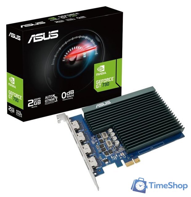 Видеокарта ASUS GeForce GT 730 2GB GDDR5 GT730-4H-SL-2GD5 - Изображение №4 — Интернет-магазин Time-Shop