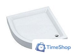 Душевой поддон Omnires Invest Project 80 BP (белый) - Изображение №1 — Интернет-магазин Time-Shop