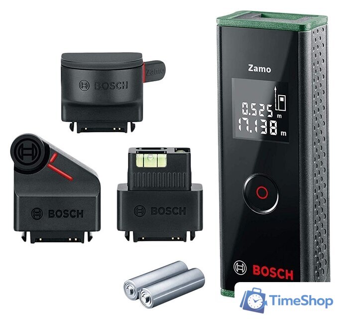 Лазерный дальномер Bosch Zamo III Set 0603672701 - Изображение №1 — Интернет-магазин Time-Shop