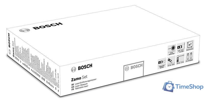 Лазерный дальномер Bosch Zamo III Set 0603672701 - Изображение №2 — Интернет-магазин Time-Shop