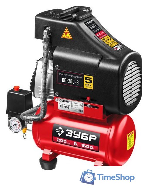 Компрессор Зубр КП-200-6 - Изображение №1 — Интернет-магазин Time-Shop
