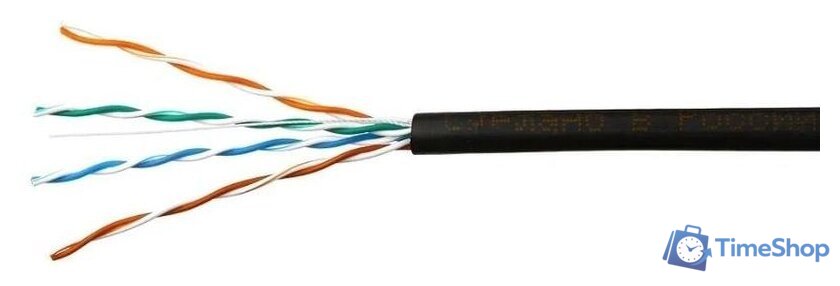 Кабель Skynet Cable CSL-UTP-4-CU-OUT (305 м, черный) - Изображение №1 — Интернет-магазин Time-Shop