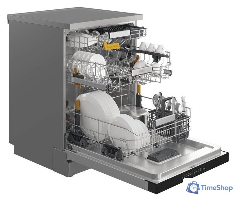 Отдельностоящая посудомоечная машина Whirlpool W8F HS61X - Изображение №2 — Интернет-магазин Time-Shop