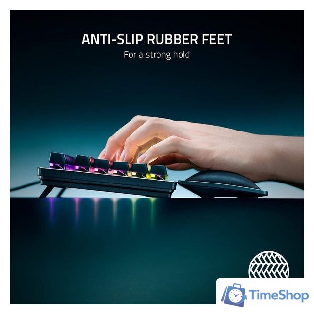 Подставка под запястье Razer Ergonomic Wrist Rest (для TKL-клавиатур) - Изображение №8 — Интернет-магазин Time-Shop