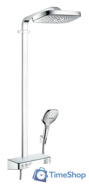 Душевая система  Hansgrohe Raindance Select E 300 3jet Showerpipe [27127000] - Изображение №1 — Интернет-магазин Time-Shop