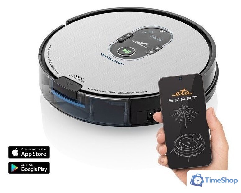 Робот-пылесос ETA Falco Smart 2515 90000 - Изображение №3 — Интернет-магазин Time-Shop