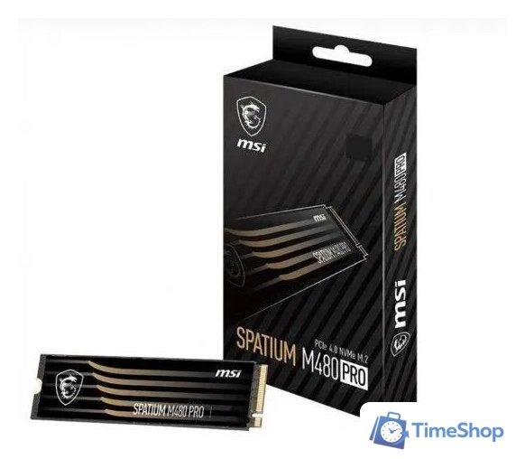SSD MSI Spatium M480 Pro 1TB S78-440L1G0-P83 - Изображение №3 — Интернет-магазин Time-Shop