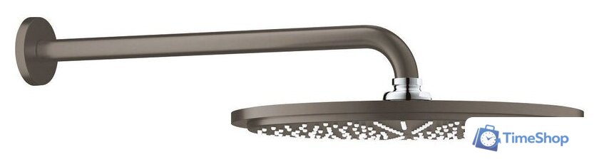 Верхний душ Grohe Rainshower Cosmopolitan 310 26066AL0 (темный графит, матовый) - Изображение №1 — Интернет-магазин Time-Shop