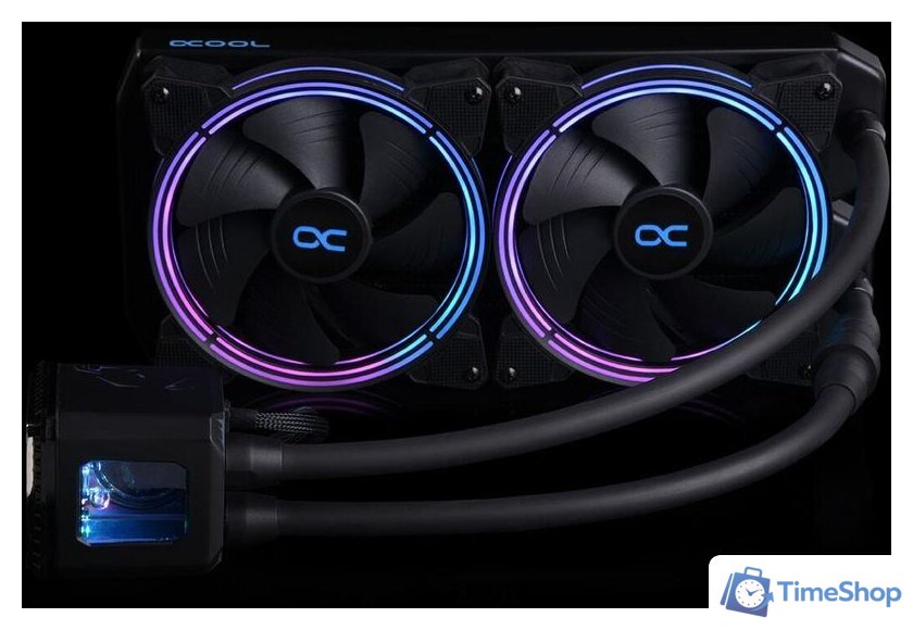 Система жидкостного охлаждения для процессора Alphacool Eisbaer Aurora 280 CPU - Digital RGB 11729 - Изображение №4 — Интернет-магазин Time-Shop
