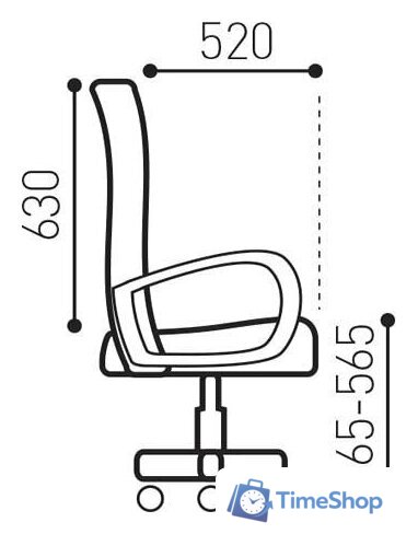 Офисное кресло Brabix Flash MG-302 (черный) - Изображение №15 — Интернет-магазин Time-Shop