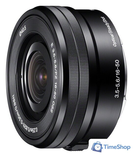 Объектив Sony E PZ 16-50mm F3.5-5.6 OSS (черный) - Изображение №1 — Интернет-магазин Time-Shop