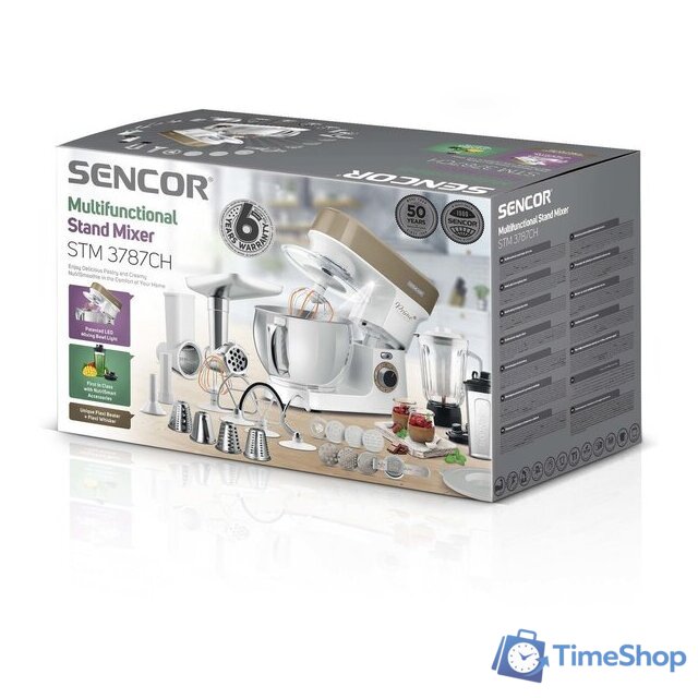 Кухонная машина Sencor STM 3787CH - Изображение №26 — Интернет-магазин Time-Shop