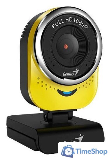 Веб-камера Genius QCam 6000 (желтый) - Изображение №2 — Интернет-магазин Time-Shop