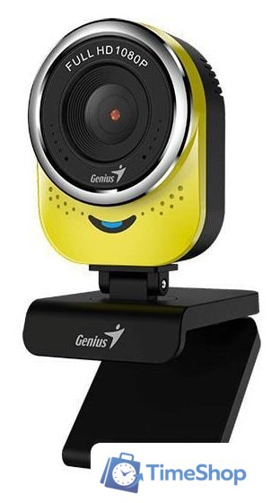 Веб-камера Genius QCam 6000 (желтый) - Изображение №3 — Интернет-магазин Time-Shop