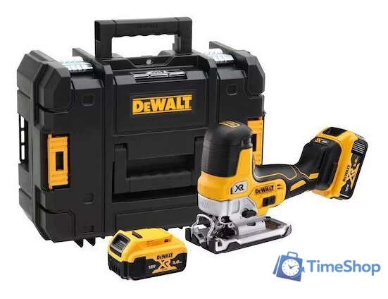 Электролобзик DeWalt DCS335P2 (с 2-мя АКБ, кейс) - Изображение №1 — Интернет-магазин Time-Shop