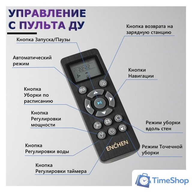 Робот-пылесос Enchen Vacuum Cleaner R2 Pro (белый) - Изображение №17 — Интернет-магазин Time-Shop