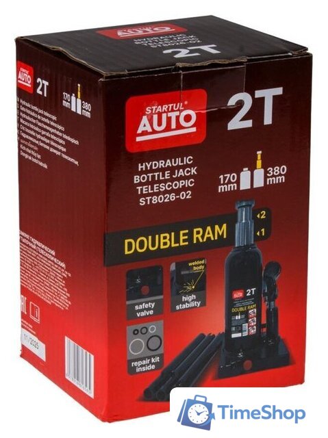 Бутылочный домкрат Startul Auto ST8026-02 2т - Изображение №6 — Интернет-магазин Time-Shop
