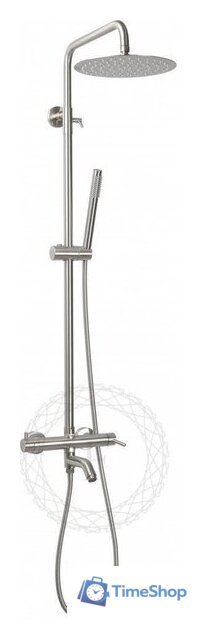 Душевая система  Filarete Roun FL2020 (никель) - Изображение №1 — Интернет-магазин Time-Shop