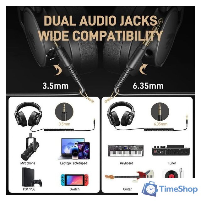 Наушники Maono AU-MH700 (черный) - Изображение №5 — Интернет-магазин Time-Shop