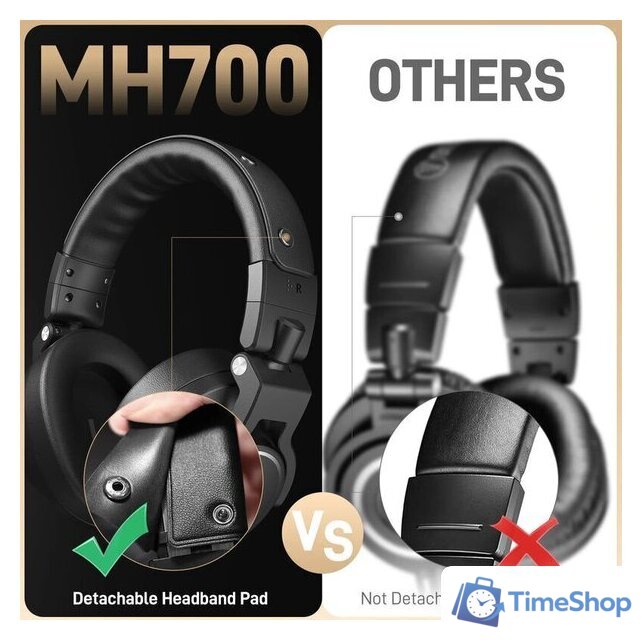 Наушники Maono AU-MH700 (черный) - Изображение №6 — Интернет-магазин Time-Shop