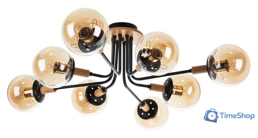 Люстра средней высоты Arte Lamp Oxford A2716PL-8BK - Изображение №1 — Интернет-магазин Time-Shop